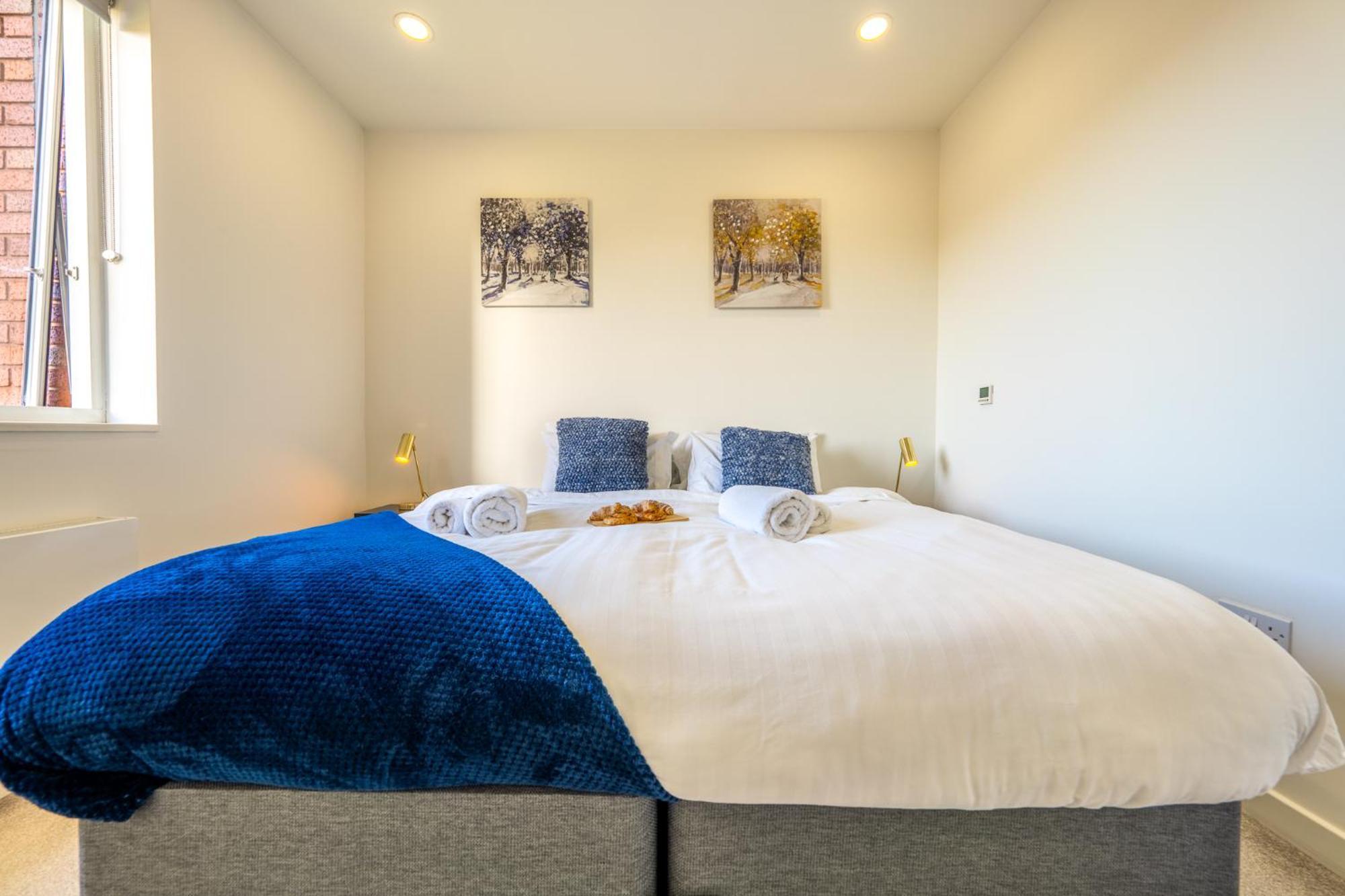 Luxury 1 Bedroom Serviced Apartment With Roof Terrace & Gym Stevenage Exterior photo